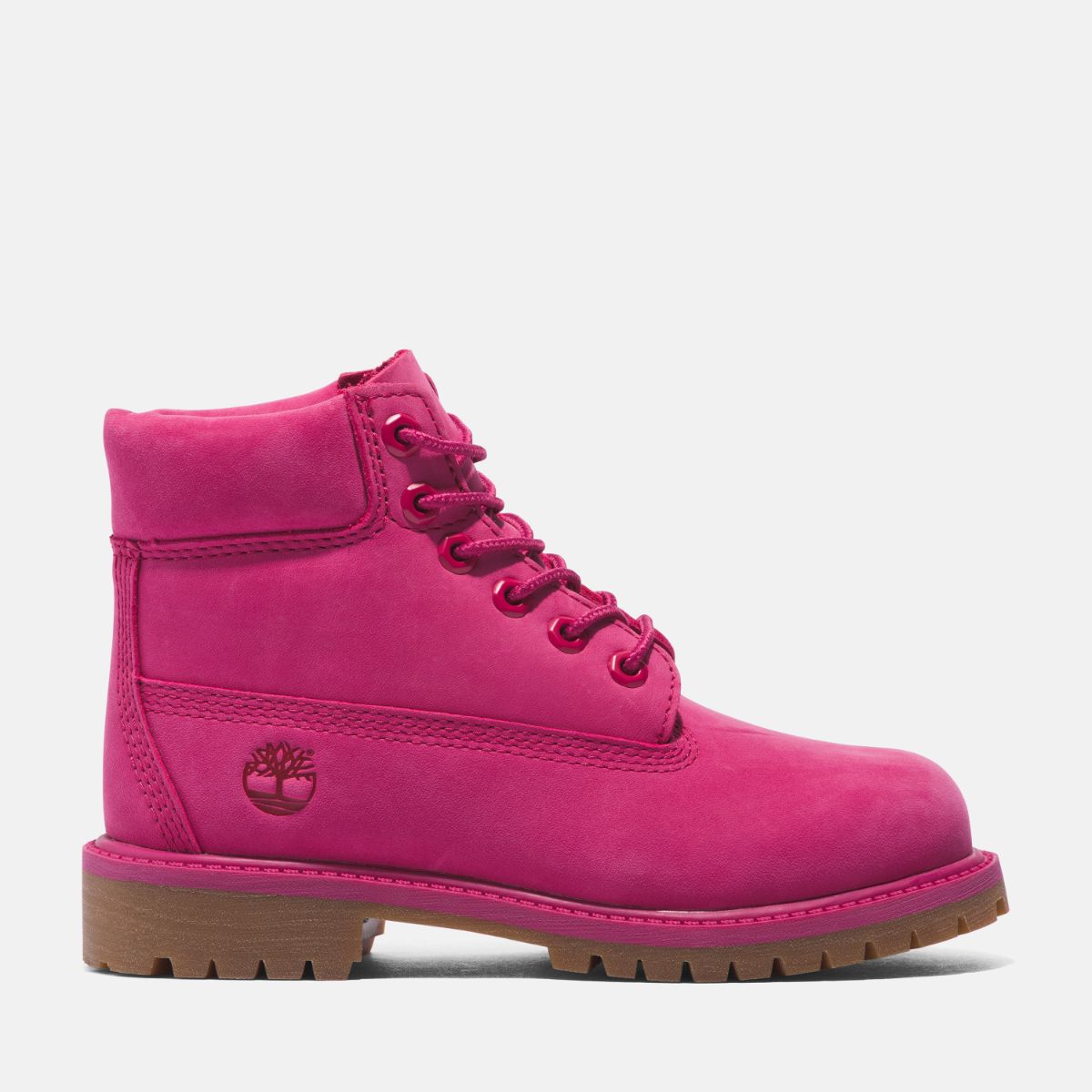 Dark pink timberlands on sale