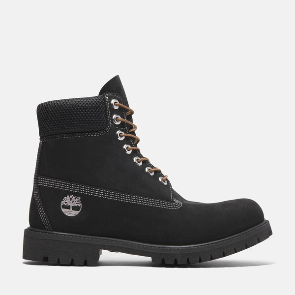 Buy Men s 6 Inch Premium Waterproof Boot in Black Nubuck Online at TIMBERLAND Timberland NZ