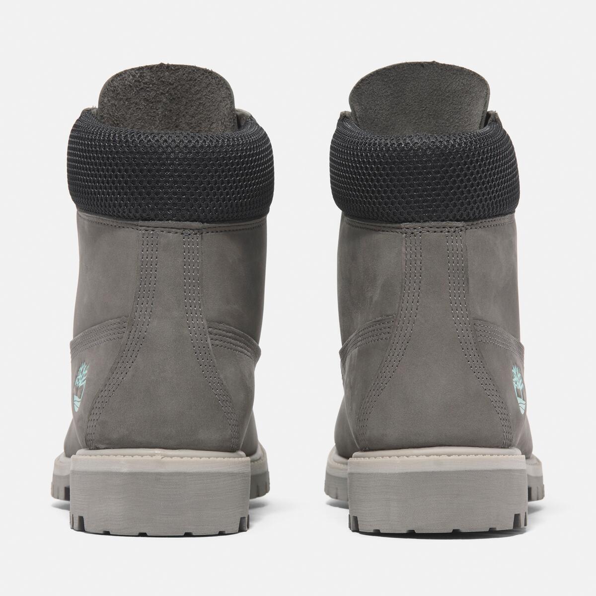 Buy Men s 6 Inch Premium Waterproof Boot in Medium Grey Nubuck Online at TIMBERLAND Timberland NZ