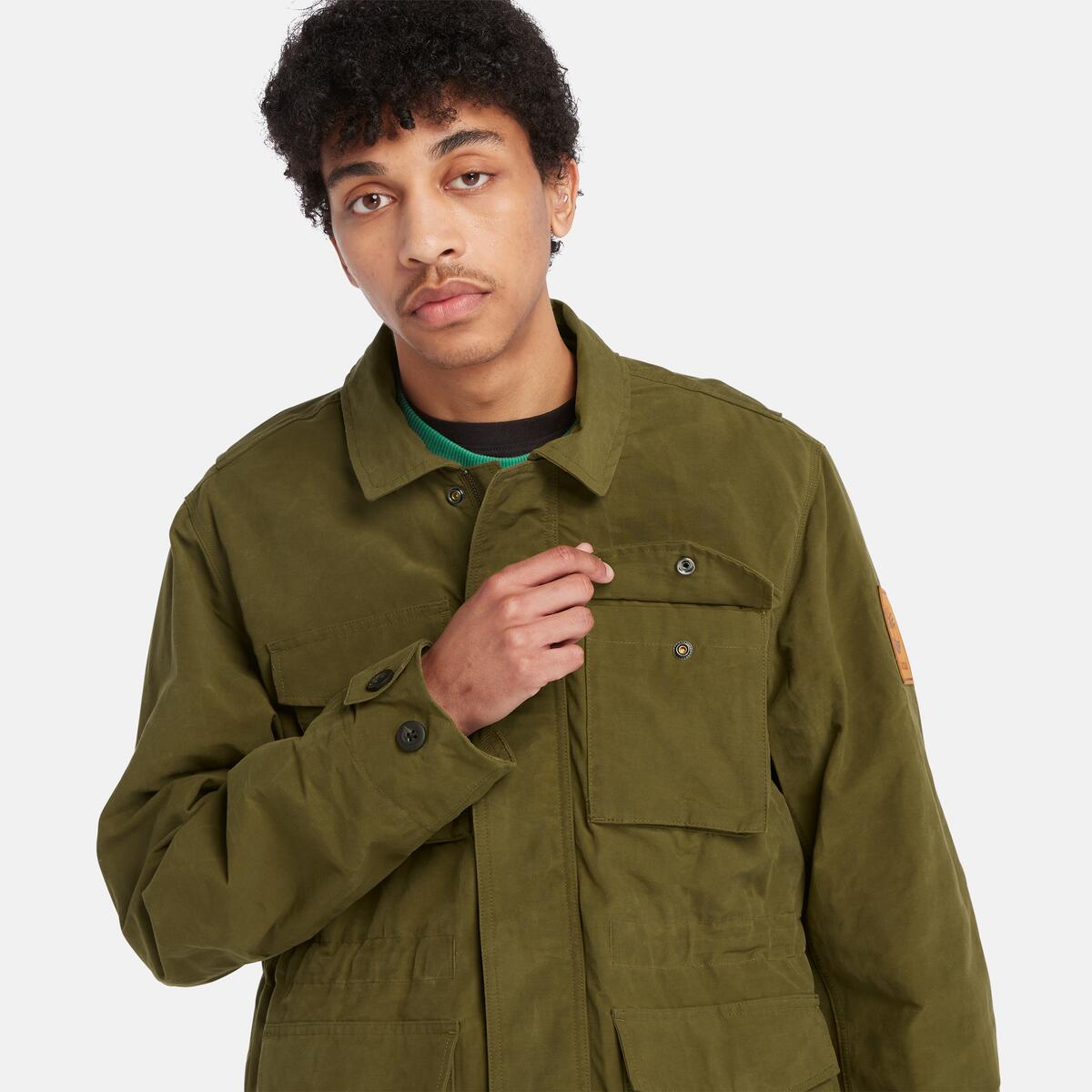 Mens olive field jacket hotsell