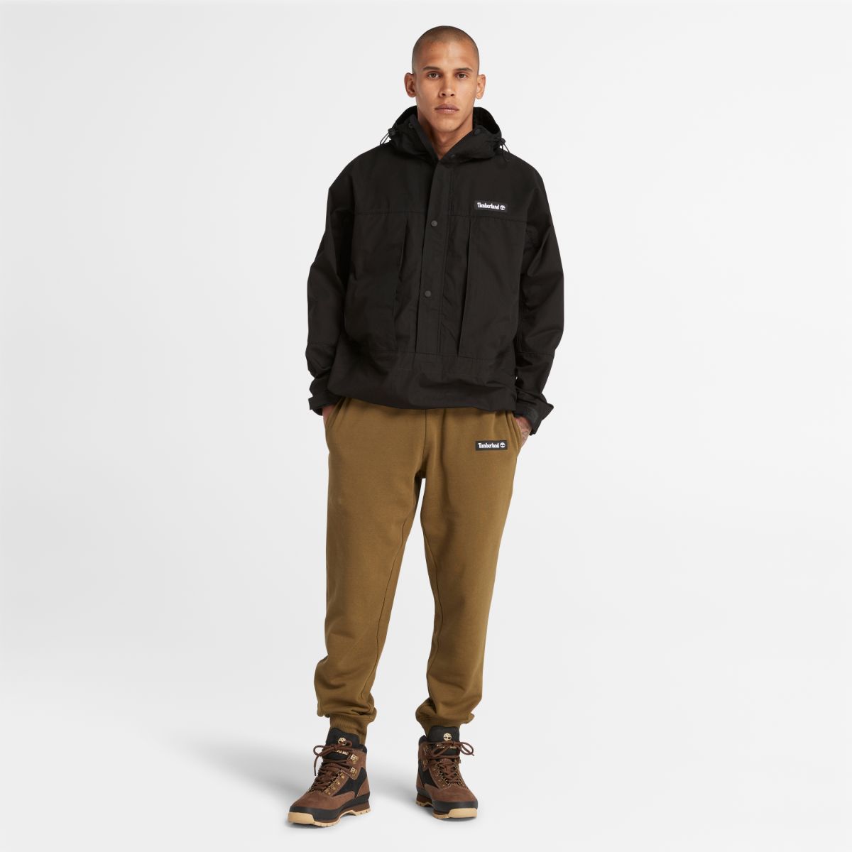 TIMBERLAND Men's DWR Anorak Jacket Black - Image 2