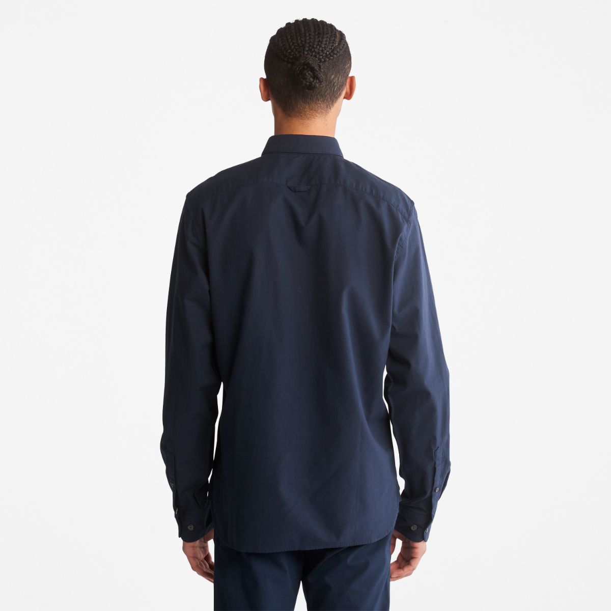 TIMBERLAND Men's Ela River Elevated Oxford Shirt Dark Sapphire - Image 2