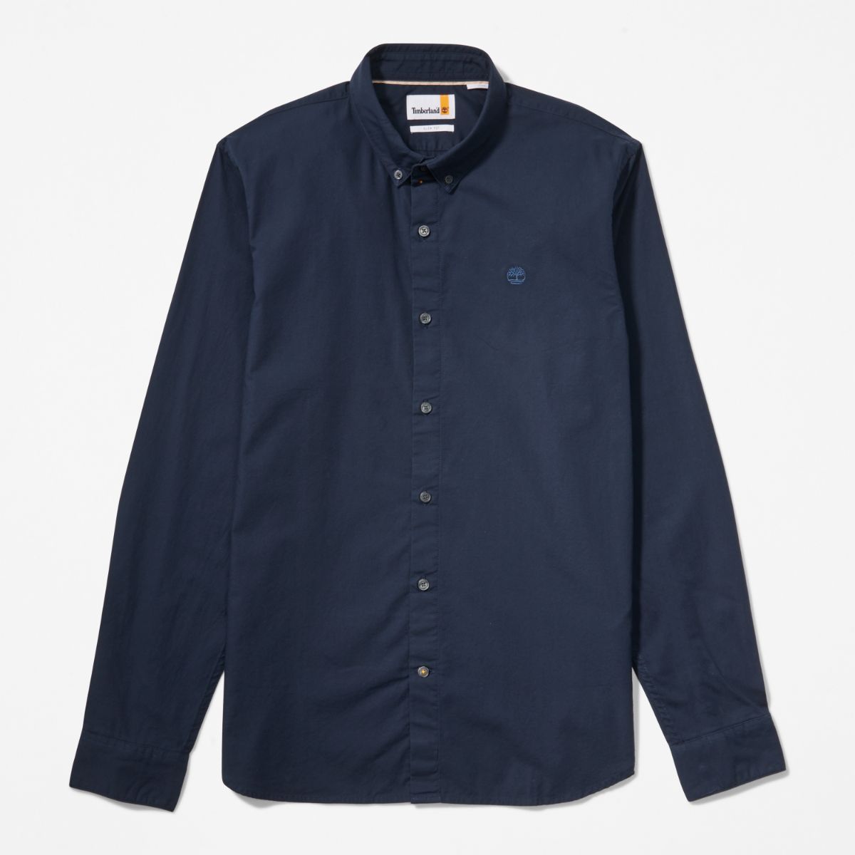 TIMBERLAND Men's Ela River Elevated Oxford Shirt Dark Sapphire - Image 6