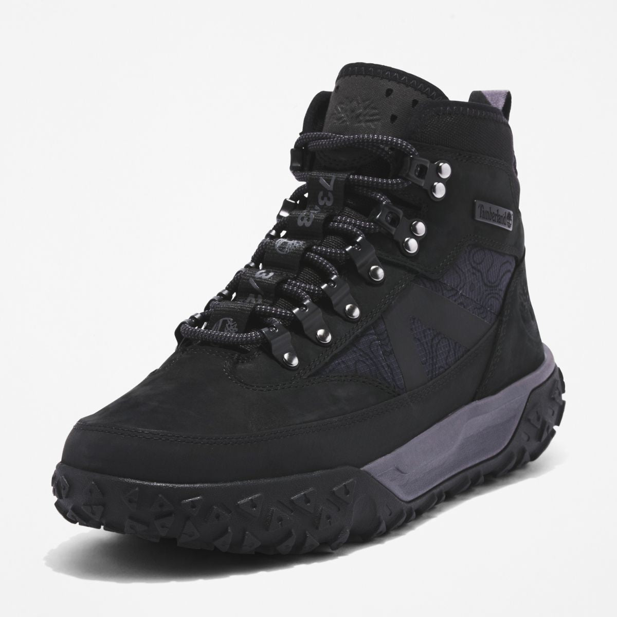 TIMBERLAND Men's Greenstride Motion 6 Waterproof Mid Black Nubuck - Image 9