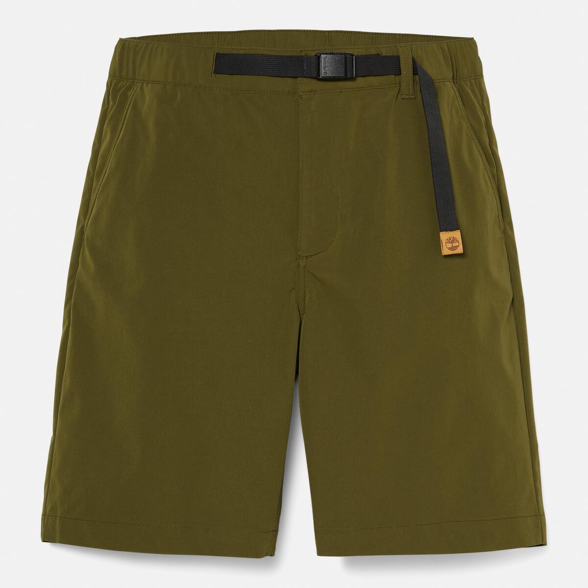 TIMBERLAND Men's Moosilauke DWR Outdoor Shorts Dark Olive - Image 5