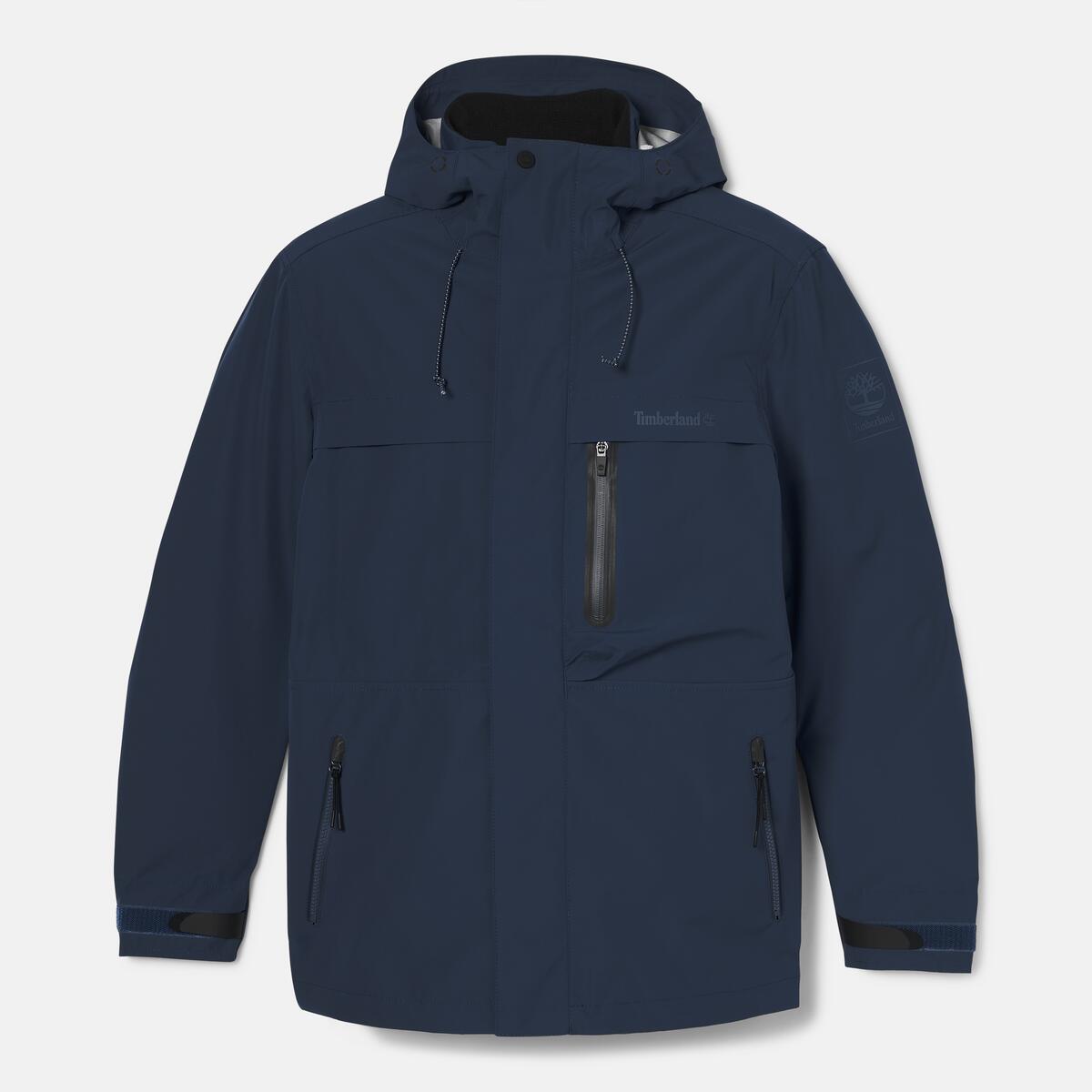 TIMBERLAND Men's Waterproof Super Benton 3 in 1 Jacket Dark Sapphire - Image 2