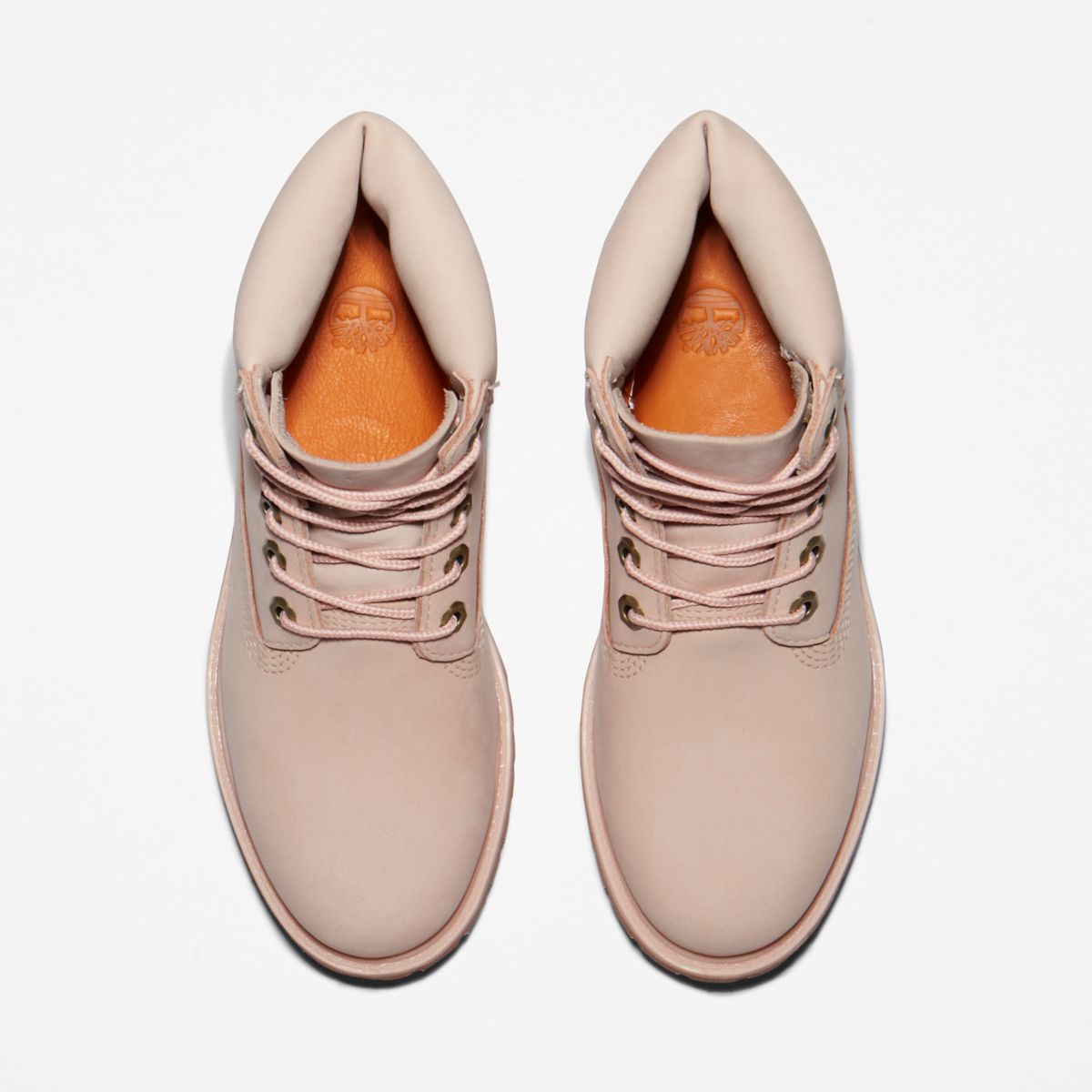 Light pink nubuck timberlands hotsell