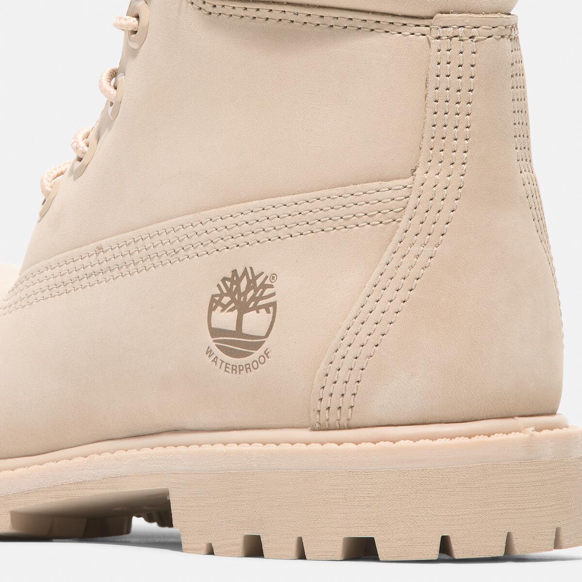 Light beige timberlands best sale