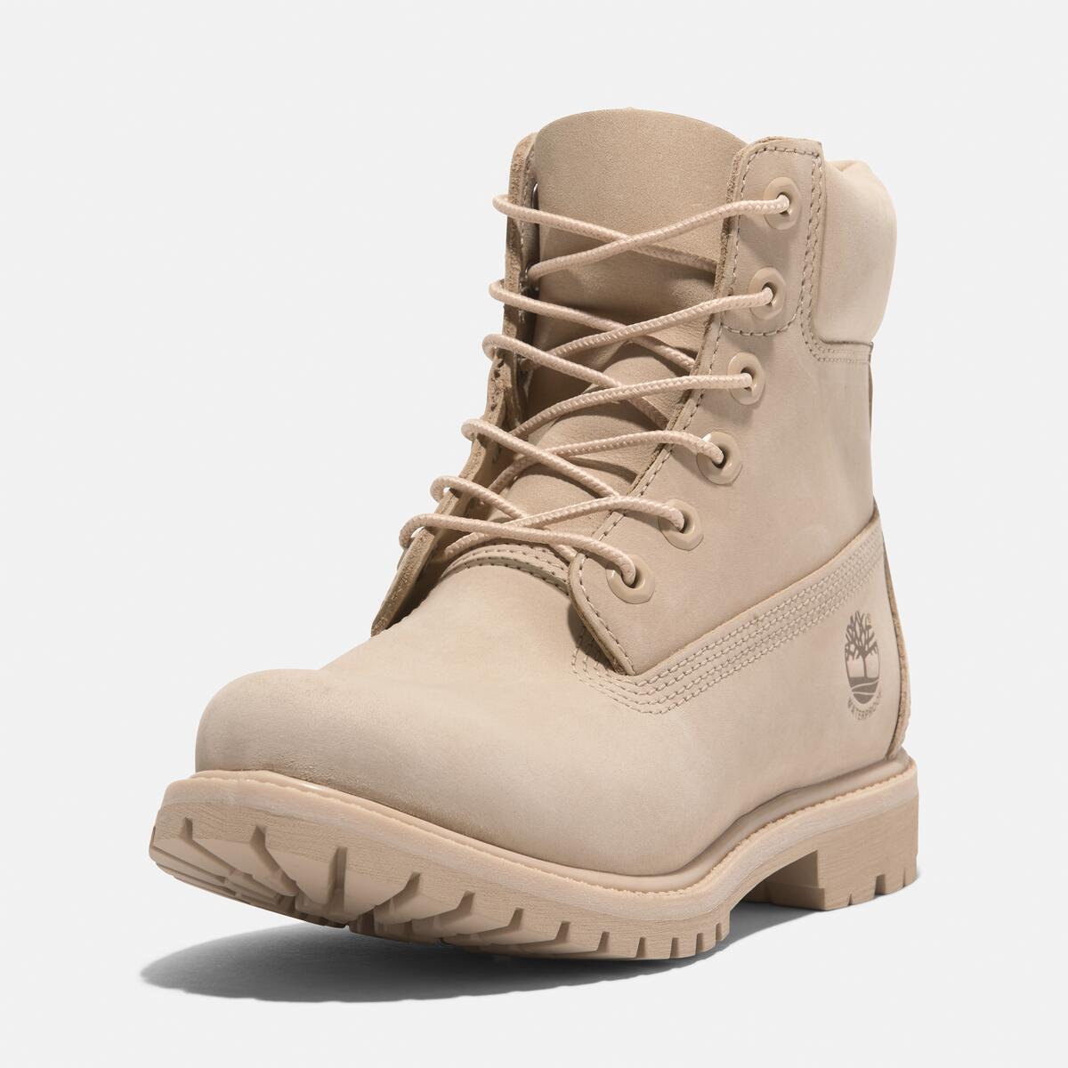 Beige nubuck timberlands best sale