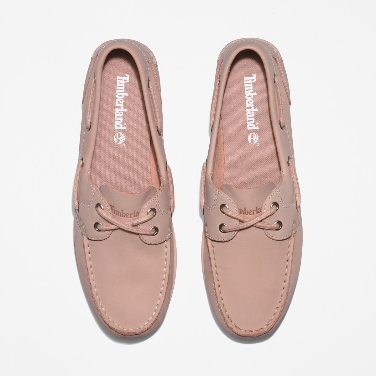 TIMBERLAND Women's Classic 2-Eye Boat Shoe Cameo Rose - Image 3