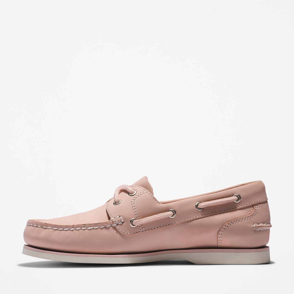 TIMBERLAND Women's Classic 2-Eye Boat Shoe Cameo Rose - Image 6