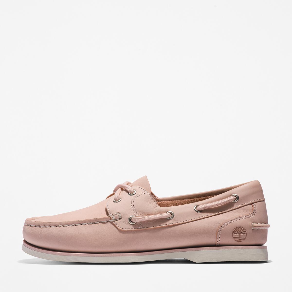 TIMBERLAND Women's Classic 2-Eye Boat Shoe Cameo Rose - Image 8