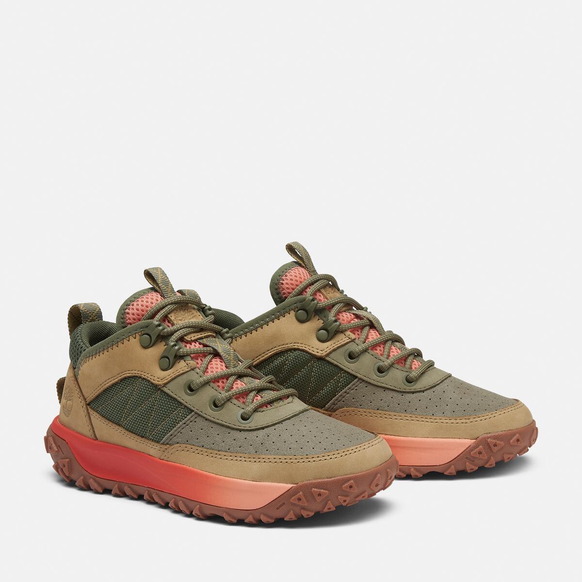 TIMBERLAND Women's Greenstride Motion 6 Low Light Beige Nubuck - Image 2