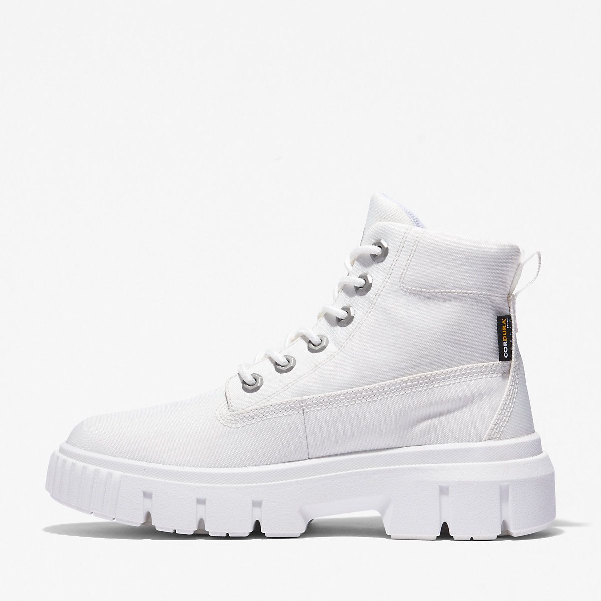 Buy Women s Greyfield Boot in White Canvas Online at TIMBERLAND Timberland NZ