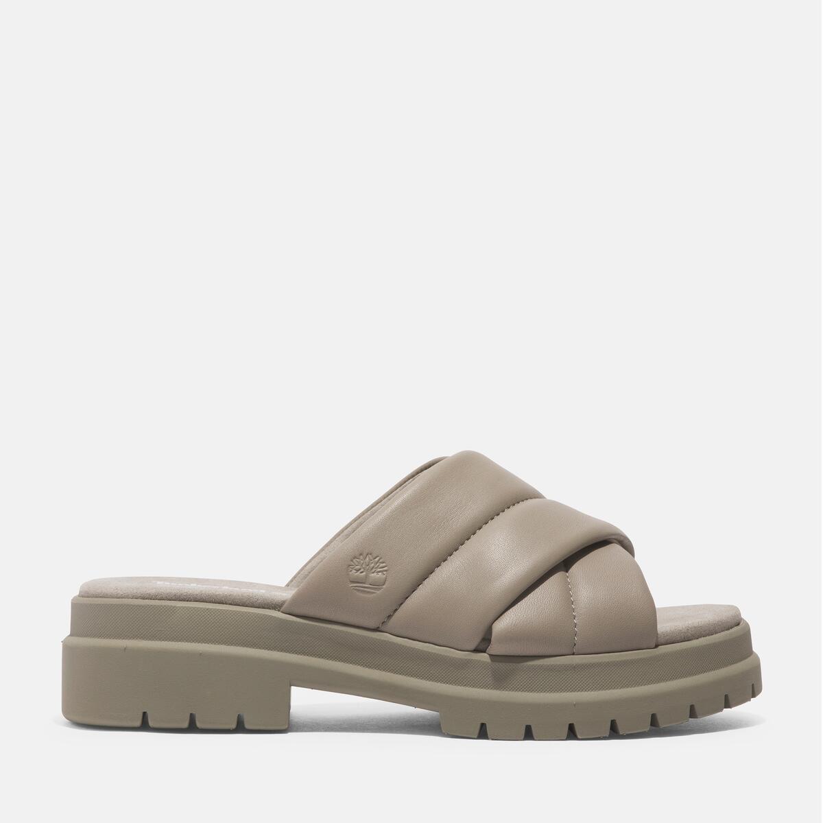 Buy Women's London Vibe Slide in Light Taupe Full Grain - Online at ...