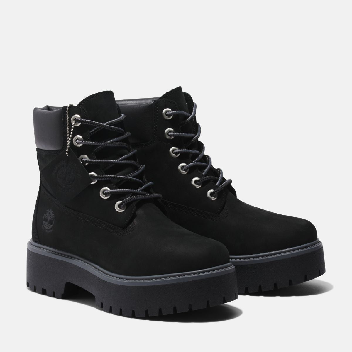 Black nubuck timbs best sale