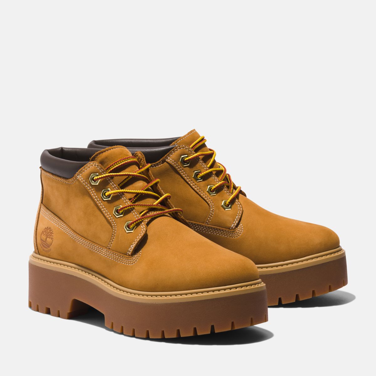 TIMBERLAND Women's Stone Street Waterproof Boot Wheat Nubuck - Image 4