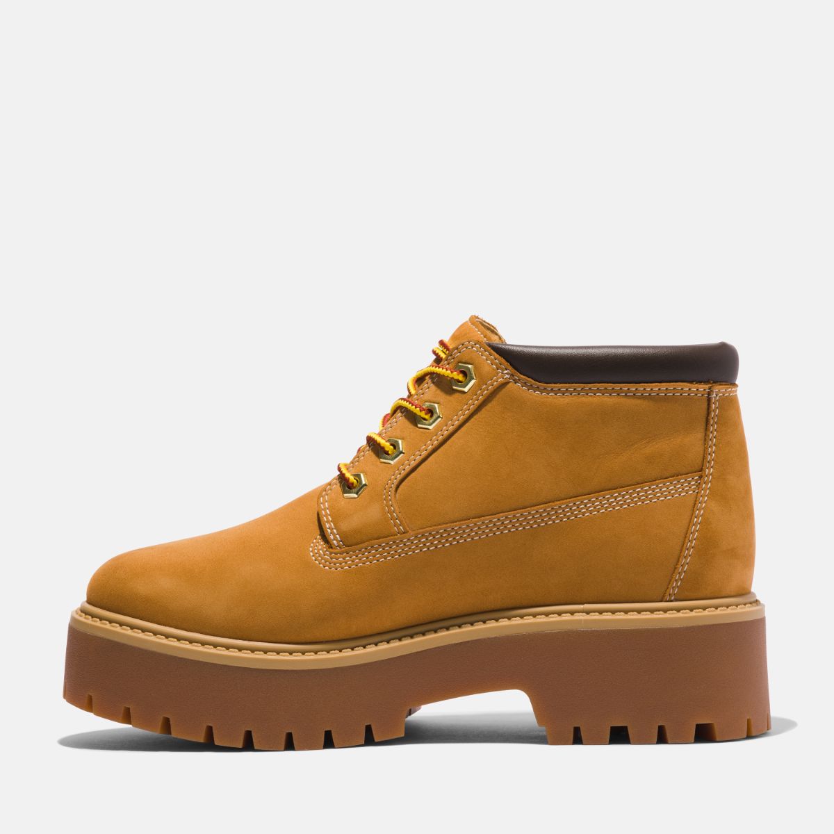 TIMBERLAND Women's Stone Street Waterproof Boot Wheat Nubuck - Image 6