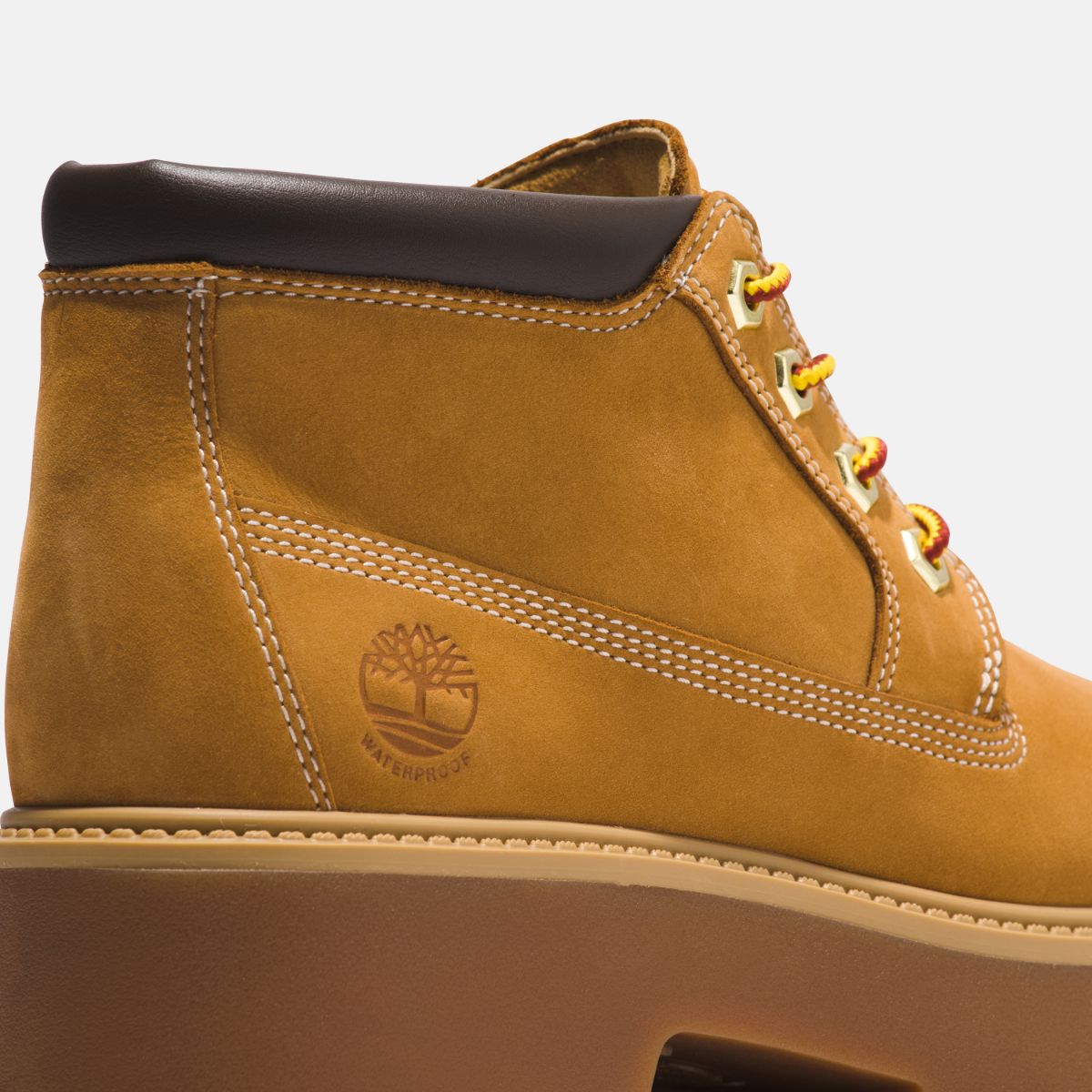 TIMBERLAND Women's Stone Street Waterproof Boot Wheat Nubuck - Image 7