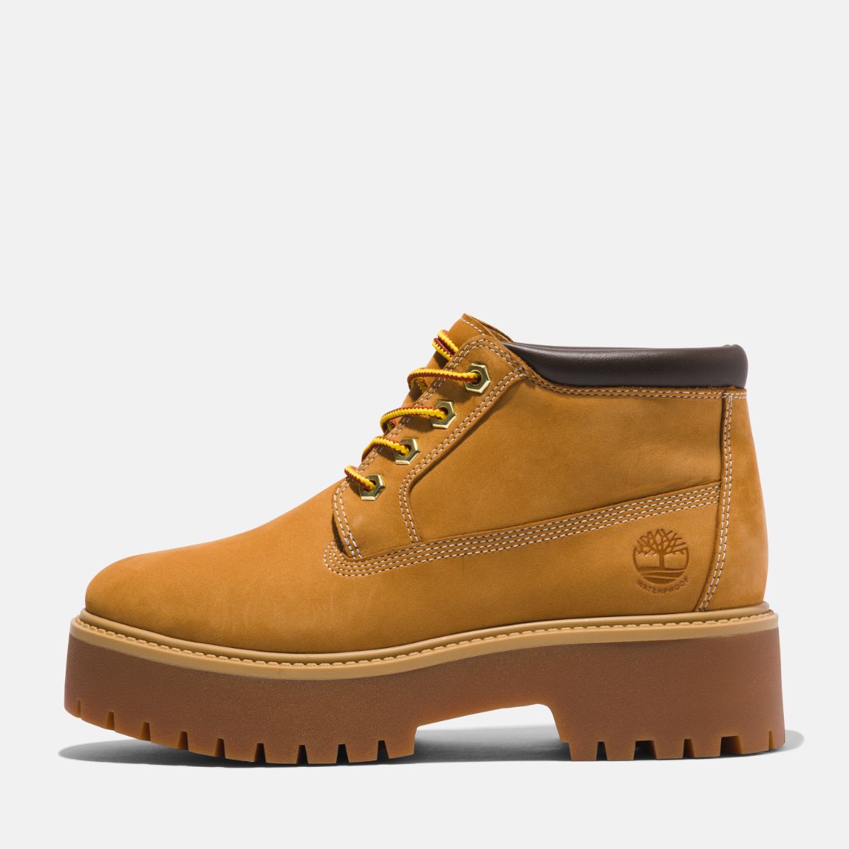 TIMBERLAND Women's Stone Street Waterproof Boot Wheat Nubuck - Image 8