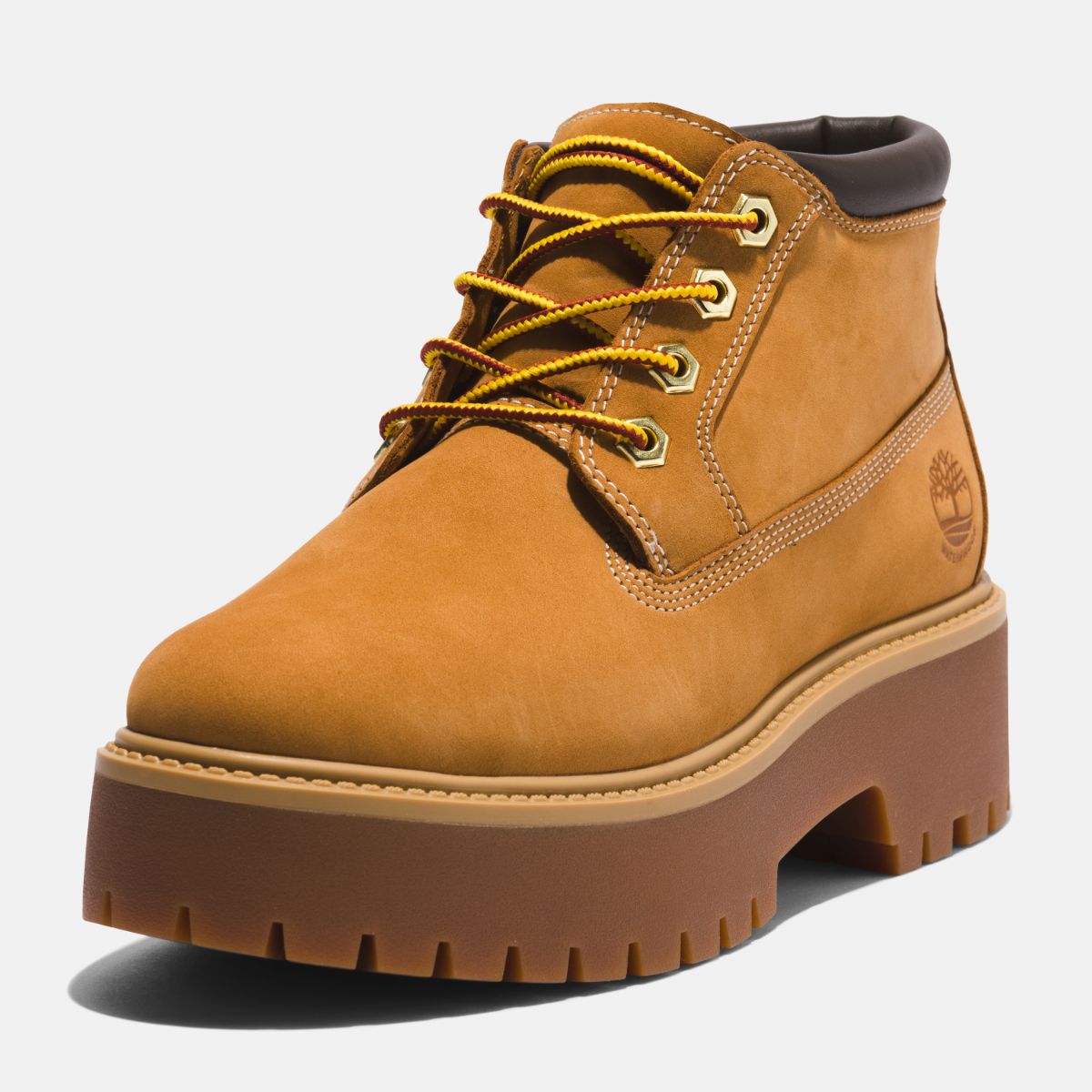 TIMBERLAND Women's Stone Street Waterproof Boot Wheat Nubuck - Image 9